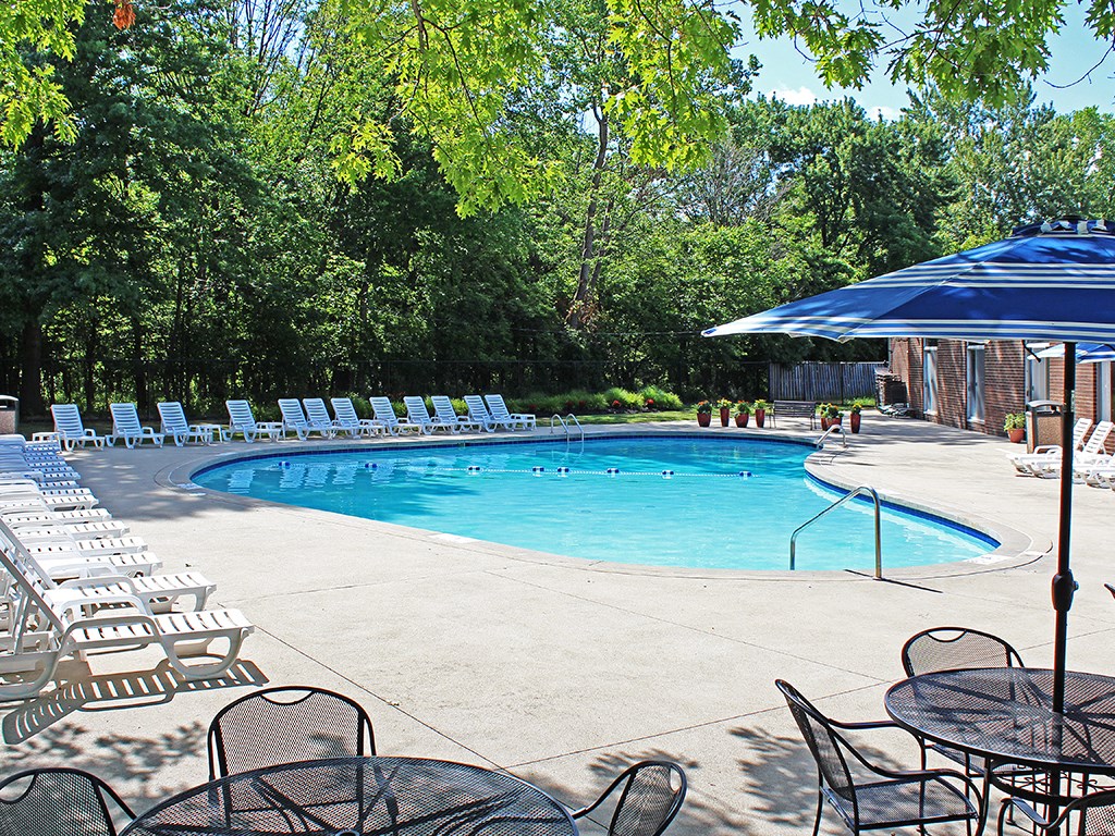 Outdoor Swimming Pool at Westbrook Village Apartments, Brooklyn OH 44144