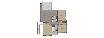 Three Bedroom Floorplan at St. Charles Oaks Apartments, Thousand Oaks, CA