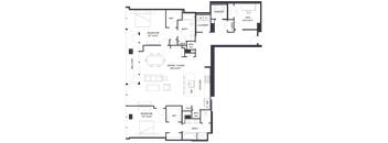 The Eastern 2BR Floorplan - Governor