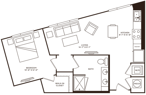 a screenshot of a plan of a house with icons and diagrams on a black background