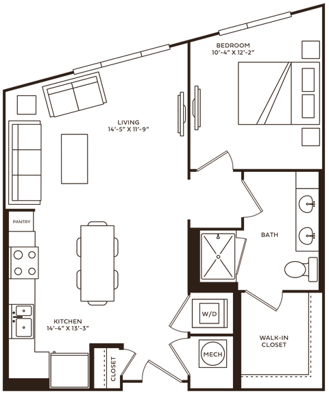 1021 S. Saunders St. Studio-3 Beds Apartment for Rent - Photo Gallery 26