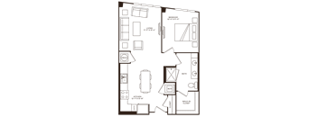 an illustration of a floor plan of a house