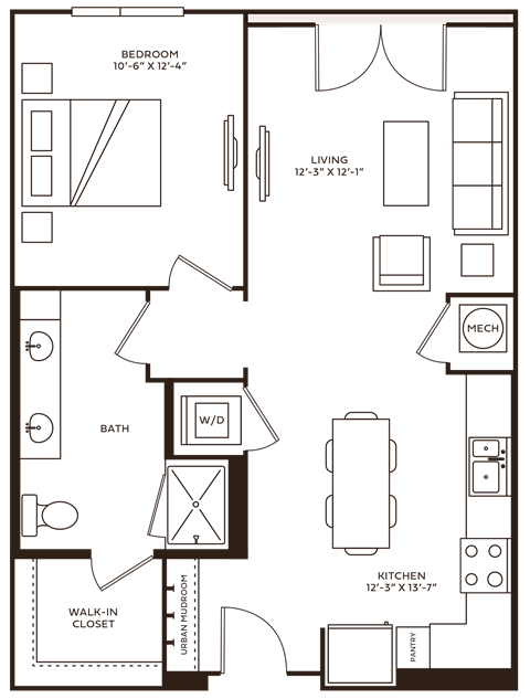 a diagram of a house and its floor plan in the dark