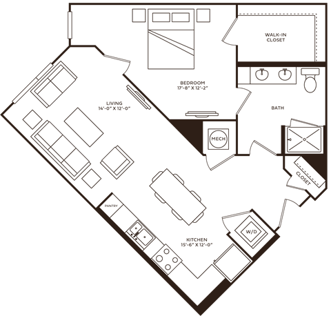 1021 S. Saunders St. Studio-3 Beds Apartment for Rent - Photo Gallery 33