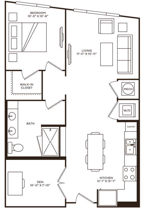 1021 S. Saunders St. Studio-3 Beds Apartment for Rent - Photo Gallery 36