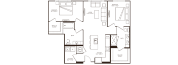 an illustration of a floor plan of a house