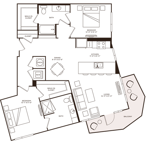 1021 S. Saunders St. Studio-3 Beds Apartment for Rent - Photo Gallery 47