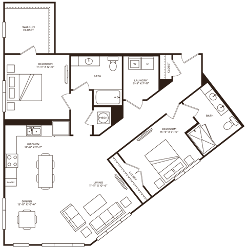 1021 S. Saunders St. Studio-3 Beds Apartment for Rent - Photo Gallery 50