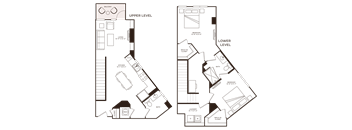 a schematic of a floor plan of a house