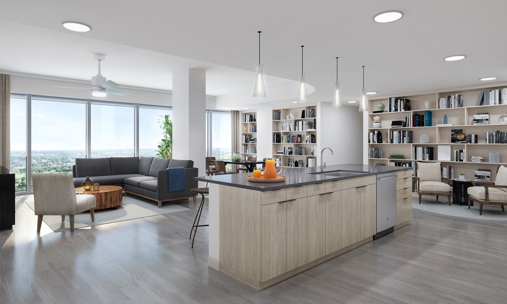 The Eastern penthouse kitchen