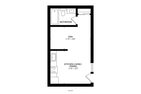 1722 27th Ave Studio Plan 1