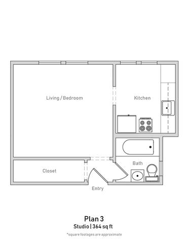 Studio - Plan 3