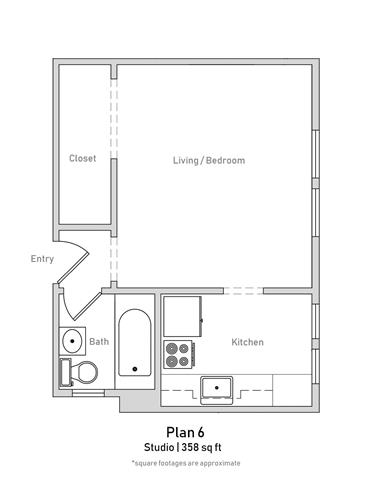 Studio - Plan 6