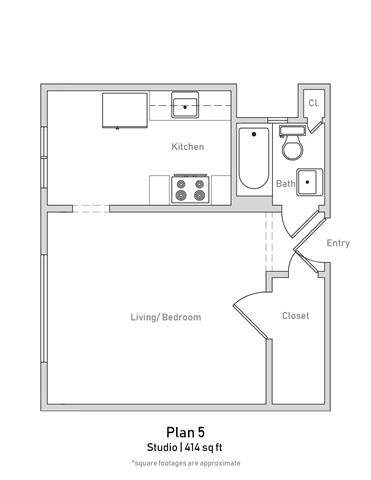 Studio - Plan 5