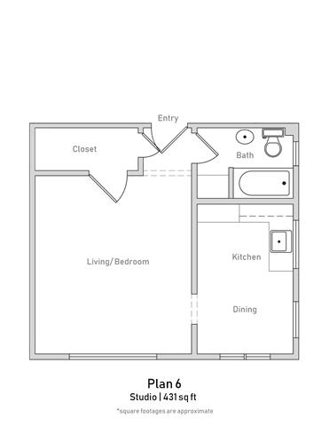 Studio - Plan 6