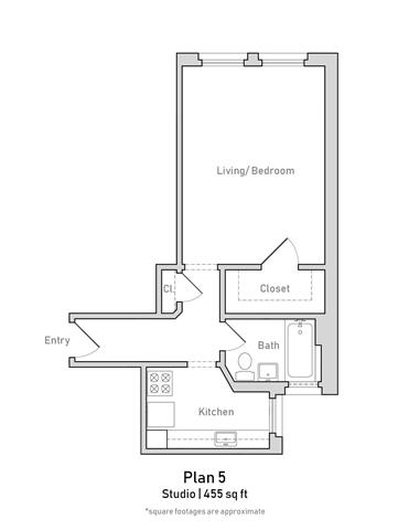 Studio - Plan 5