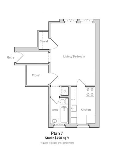 Studio - Plan 7
