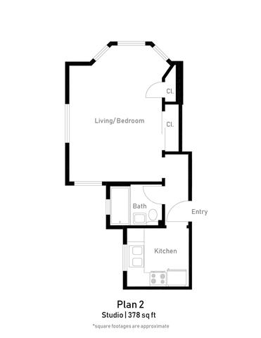Studio - Plan 2