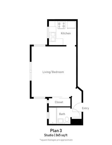 Studio - Plan 3