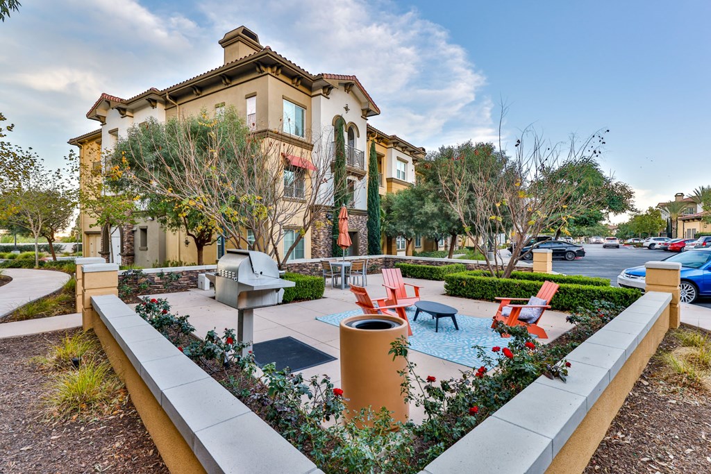 capriana bbq grill and outdoor lounge seating