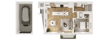 1 Bedroom Plus Den