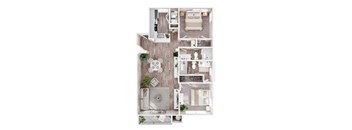 2 bed 2 bath at Missions at Chino Hills Apartments, Chino Hills