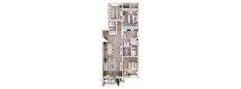 3 bed 2 bath at Missions at Chino Hills Apartments, Chino Hills, CA, 91709