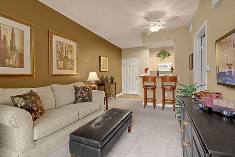 Expansive Living Room at 55+ FountainGlen Grand Isle, Murrieta, CA, 92562
