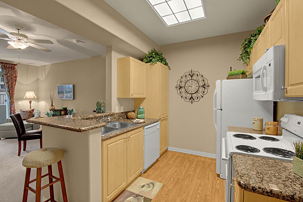 Bright Kitchen Bright Kitchen at 55+ FountainGlen Grand Isle, Murrieta, 92562