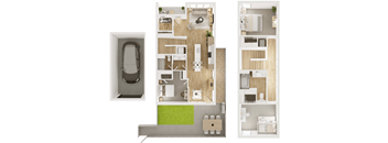 3 Bedroom Plus Den