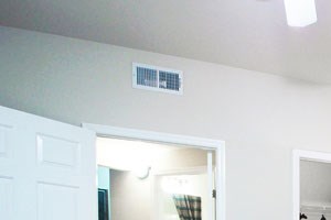 Bedroom with closet