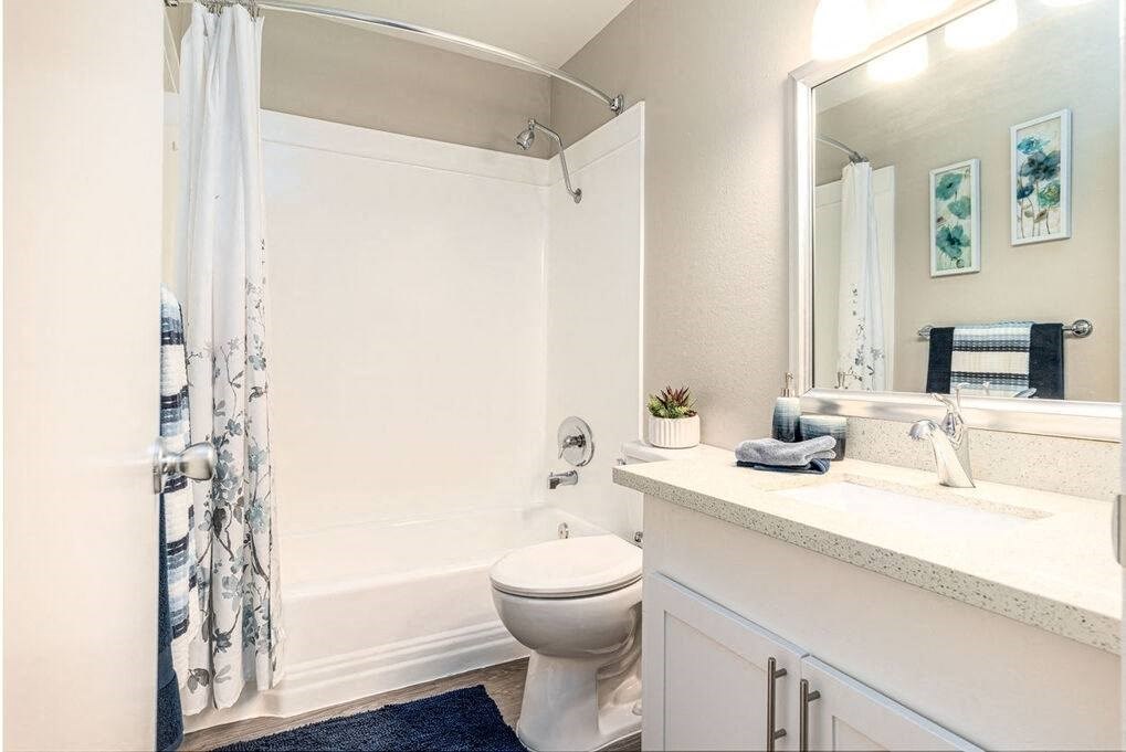 Specious Bathroom at Nola 624 Apartments, California, 91790