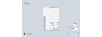 A floor plan for a property at 923 Folsom Street shows a living/dining room, kitchen, and bathroom.