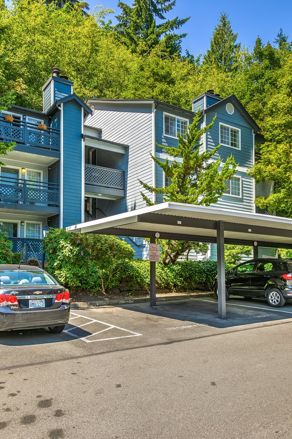 Parking with carport