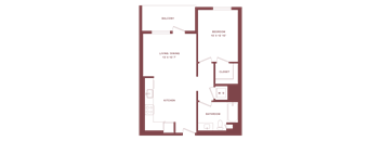 A7 - 1 bed 1 bath