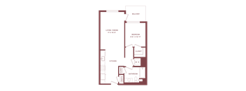 A8 - 1 bed 1 bath