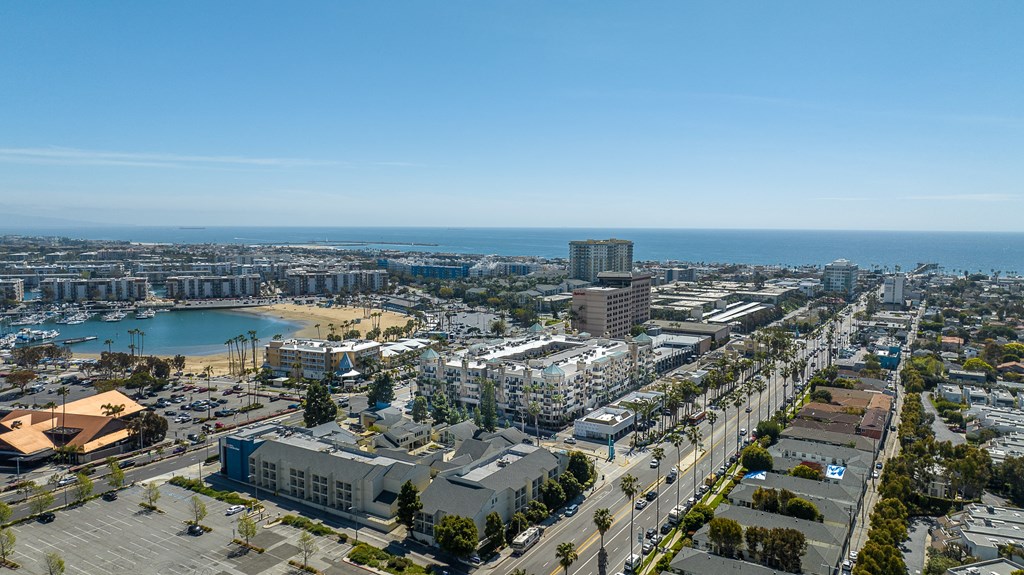 Aerial view of Marina Del Rey