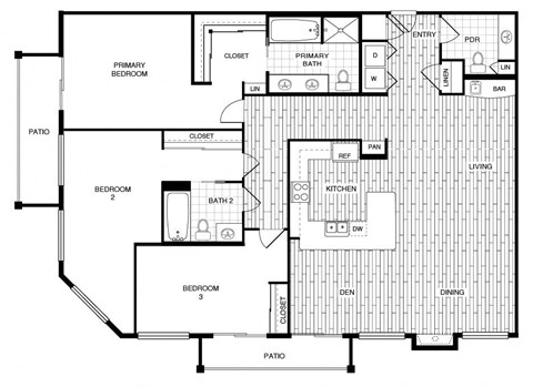 Anguilla - 2 bed 2.5 bath - 2106 sqft