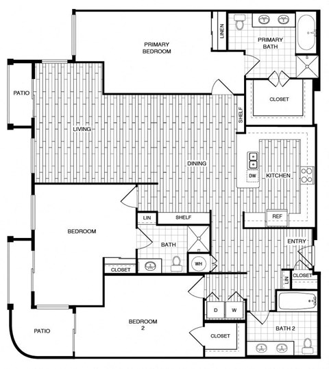 Ipanema - 3 bed 3 bath - 2128 sqft