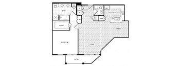 Mykanos - 1 bed 1.5 bath -