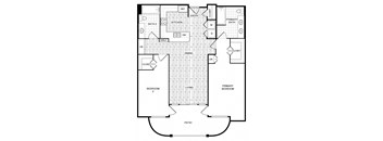 Santiago - 2 bed 2 bath - 1313 sqft