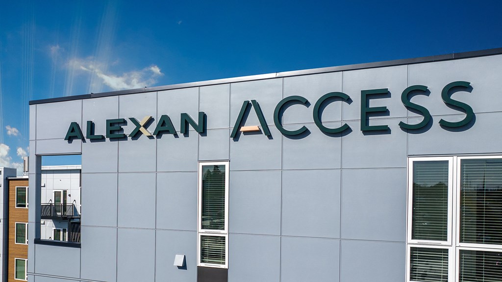 a sign on the side of a building