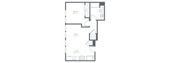 Alexan-Downtown-Danville-One-Bedroom-Floor-Plan-A1