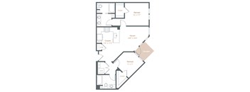 Alexan-Downtown-Danville-Two-Bedroom-Floor-Plan-B2