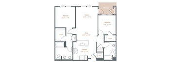 Alexan-Downtown-Danville-Two-Bedroom-Floor-Plan-B6