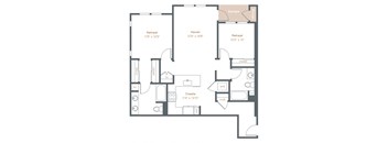 Alexan-Downtown-Danville-Two-Bedroom-Floor-Plan-B9