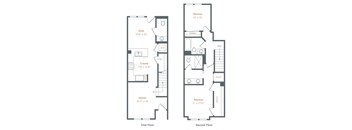 Alexan-Downtown-Danville-Two-Bedroom-Townhome-Floor-Plan-TH1