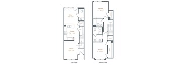 Alexan-Downtown-Danville-Two-Bedroom-Townhome-Floor-Plan-TH3
