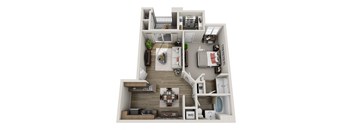 Alicante Premium 1 bed 1 bath - 817 square feet