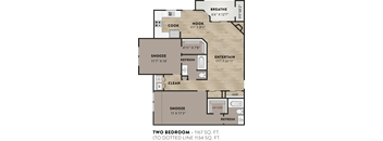 allure 2x2 floor plan 1134-1167 sf
